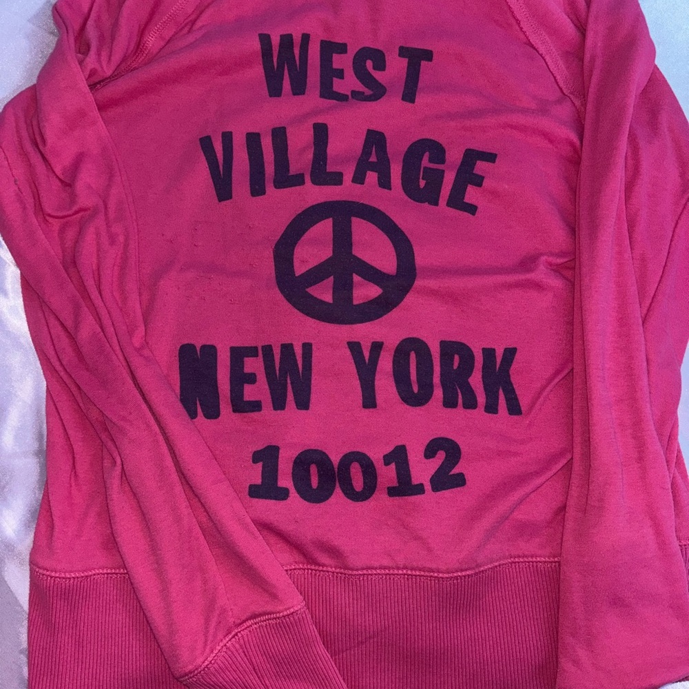 Pink West Village New York Sweatshirt